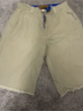 A.P.C. Light Khaki Flat-Front Men's Shorts